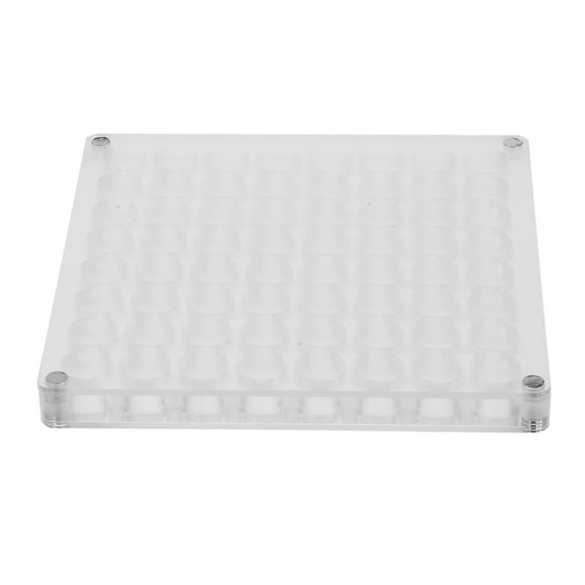HEMOTON Rock Collection Display Case Stone Collection Box Collectibles Crystal Display Case Holder
