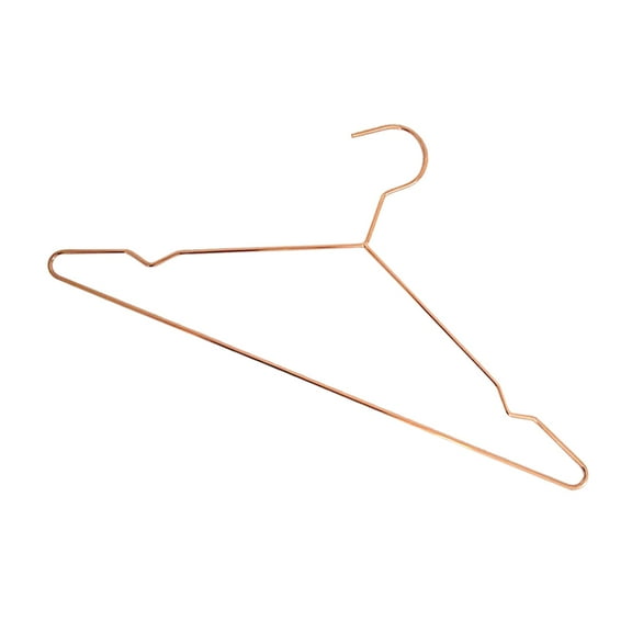 DEEPCRAFF Metal Pants Hangers Metal Rose Gold for Wardrobe 1Pcs 16.5x7.9in