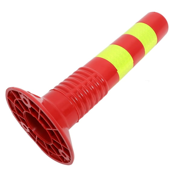 HEMOTON Safety Cone Parking Assistant Parking Stop 45cm Garage Parking Aid Driving Cone For Training