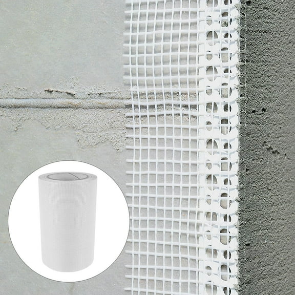 HEMOTON White Fiberglass Mesh Tape for Drywall Repair - Self Adhesive Patch for Wall Cracks and Holes