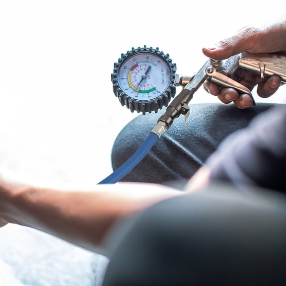 HEMOTON Self-locking Tire Inflatable Chuck Durable Inflator