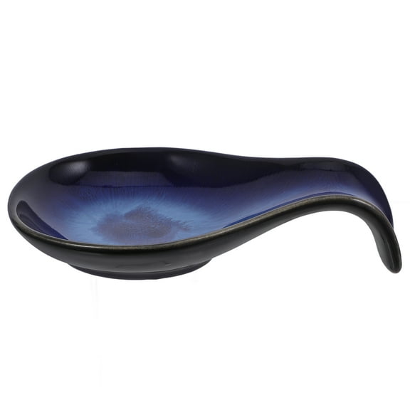HEMOTON Serving Soy Sauce Dipping Dish Decorative Spoon Rest Salad Accessory