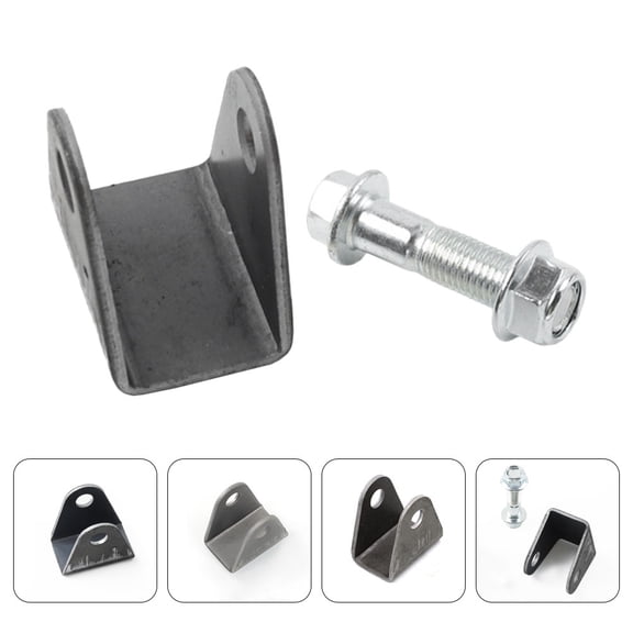 HEMOTON  Shock Absorption Suspension Bracket Coil-Over Mounting Silver