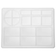 thumbnail image 1 of HEMOTON Silicone Mold Jewelry Tray Mold Epoxy Casting Mold Rectangular Tray Casting Mold Washable Mold, 1 of 8