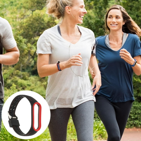 HEMOTON Silicone Watch Band Comfortable and Adjustable for Daily Use Compatible with Mi Band 5 6 Assorted Color