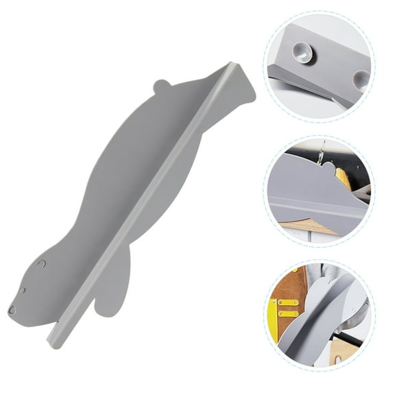 EXHUMKY Sink Water Spill Guard Grey Silicone Practical Design for Kitchen 1Pack 19.7X5.7In