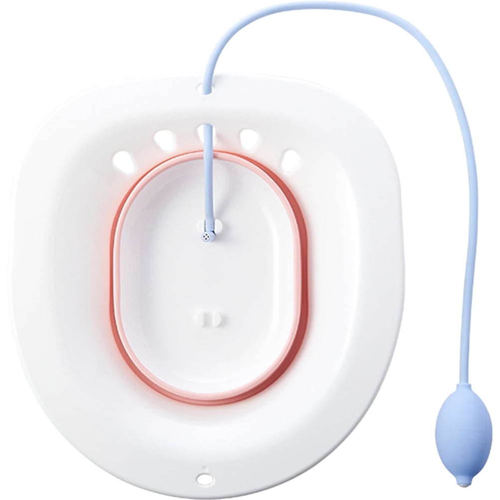 HEMOTON Sitz Bath Pregnant Women Collapsible Postpartum Care Bath Basin