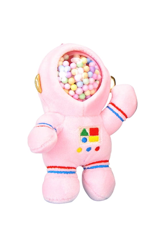 Astronaut Modeling Keychains Astronaut Plush Keychain PP Cotton 1Set