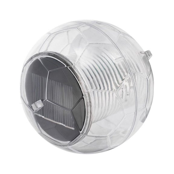 HEMOTON Solar Floating Light for Decoration White Plastic LED Pond Pool Night Light Waterproof 7 Color Change