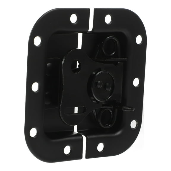 HEMOTON Spring Loaded Butterfly Twist Latch And Keeper Metal Hardware Toggle Clamp Hasp Box Chest Closure With Screws For Flight Case