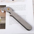 thumbnail image 1 of HEMOTON Stainless Steel Manual Can Opener with Comfortable Grip for Home Kitchen Travel Bars Silver 3.5 x 1.5 x 1.5 Inches, 1 of 8