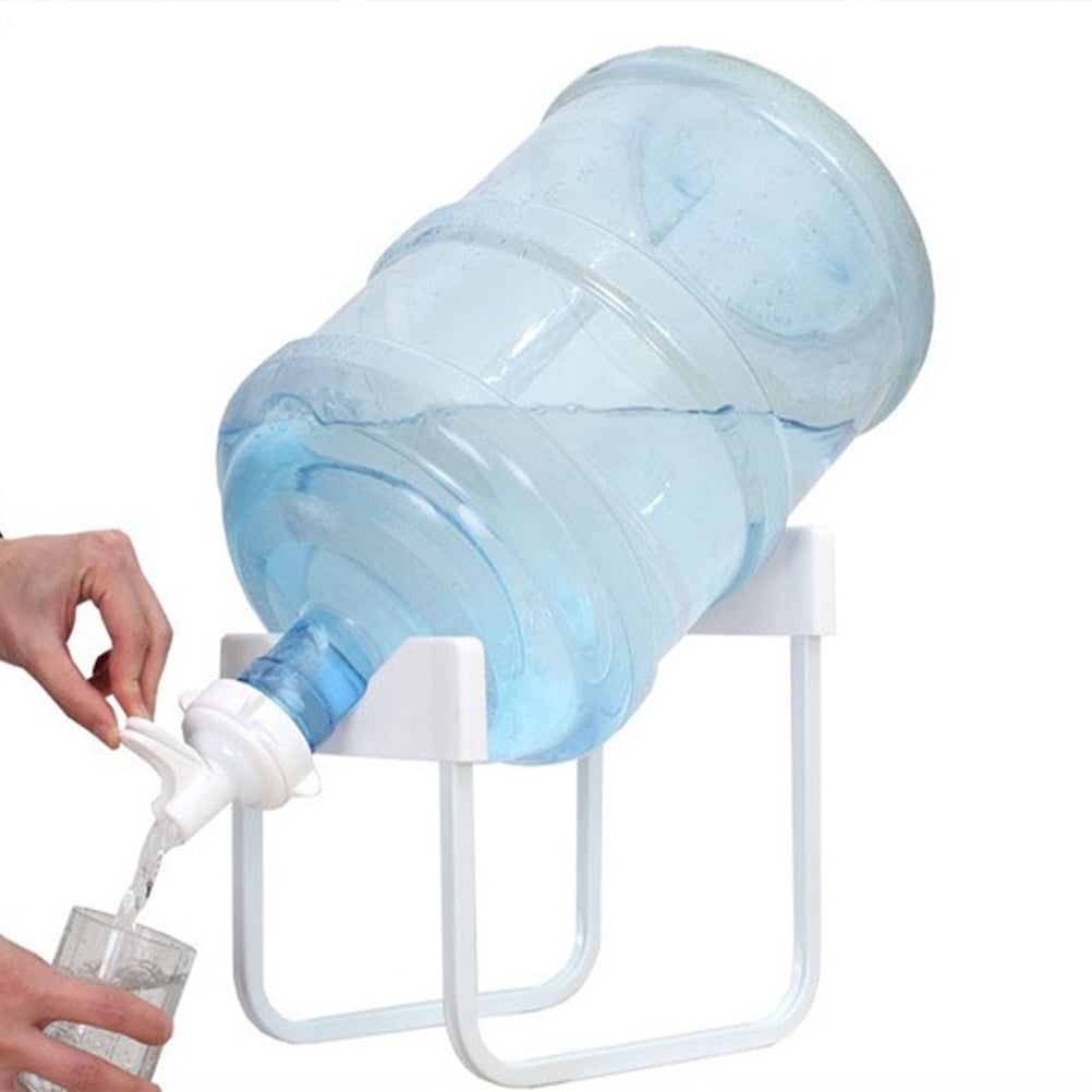 HEMOTON Stainless Steel Water Container Stand and Drinking Bucket ...