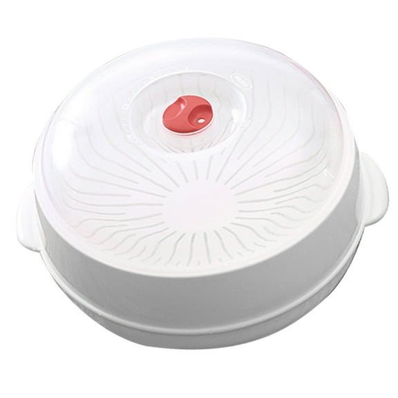 HEMOTON Steamer Cooker Microwave Steamer Steaming Dumplings 25.00X25.00X14.00CM White