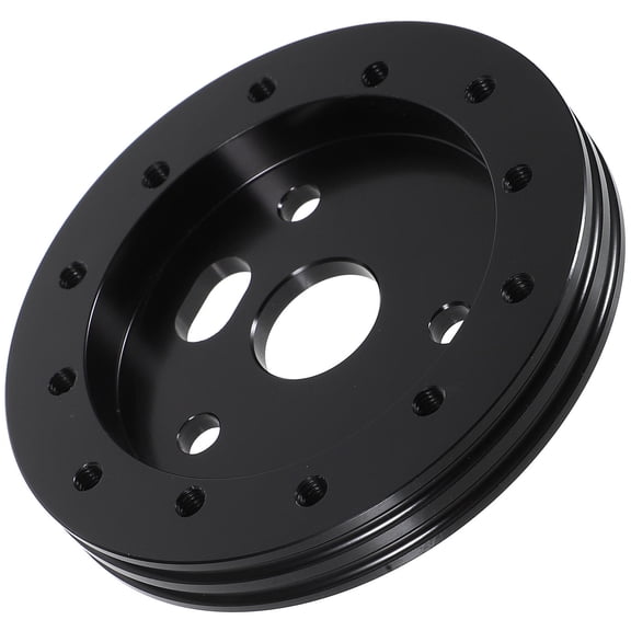 Phenofice Black Billet Spacer Adapter 6 to 3 Hole for Car Accessories and Custom Fit