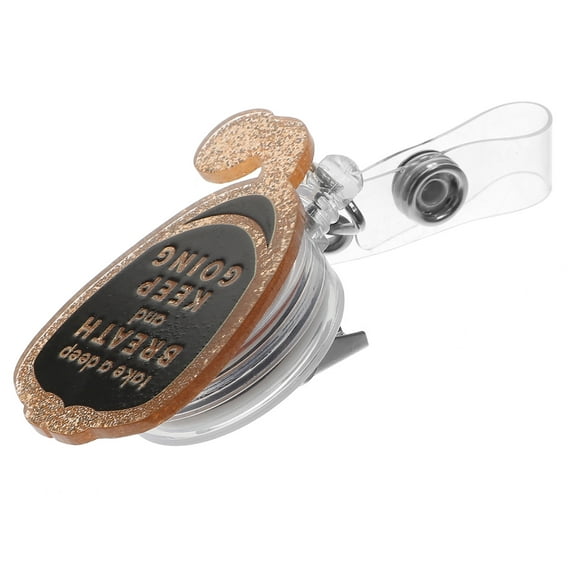 HEMOTON Stethoscope Badge Retractable Holder Portable Badges Reel Student Nurse