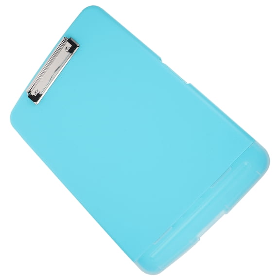 HEMOTON Storage File Box Writing Pad Pen Holder Stylish Paper Organizer
