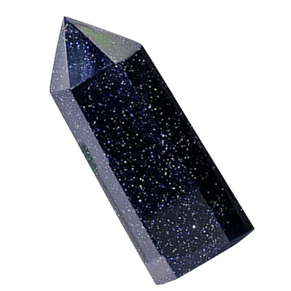 HEMOTON Tabletop Crystal Pillar Decoration Crystal Hexagonal Stick Desktop Crystal Column Decoration (5-6cm)