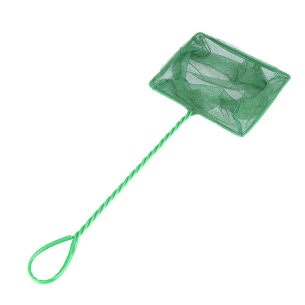 HEMOTON Tank Fishing Net Wire Mesh Net Fish Net with Handle 6 Inches ...