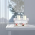 thumbnail image 1 of Phenofice Rectangular Tea Bag Storage Holder White 1Set 11.8x6.7x4.3in, 1 of 6