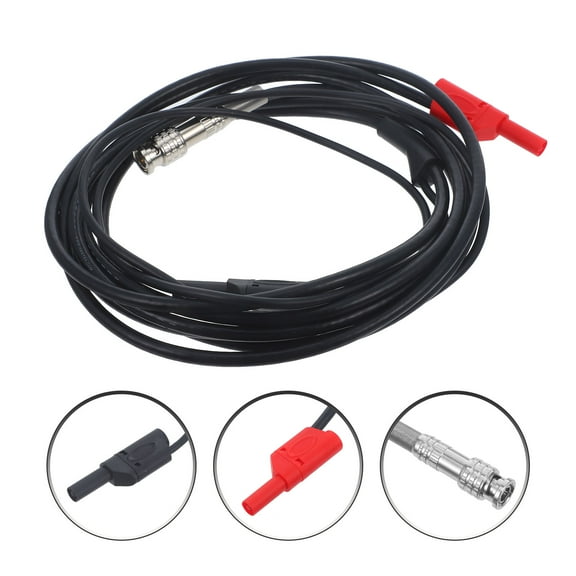 HEMOTON  Test Line Electrical Lead Car Banana Cable Automotive Black