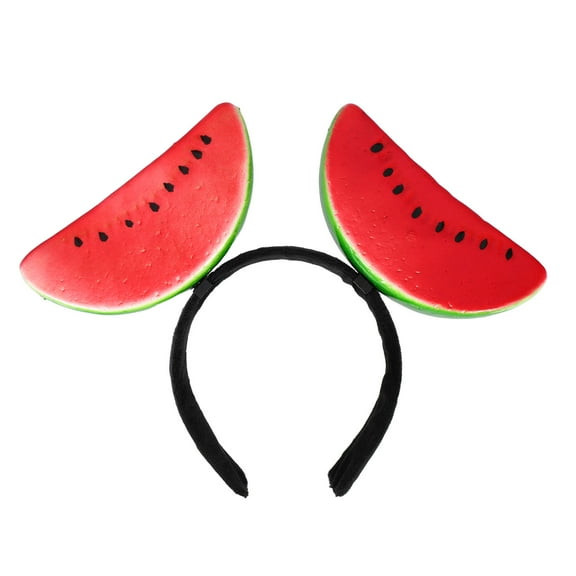 HEMOTON  Three-dimensional Watermelon Headband Headbands Hair Accessories for Girls Child Red