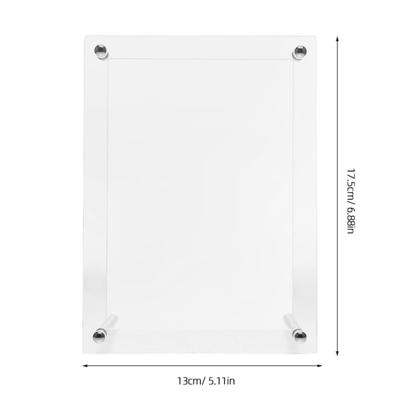 HEMOTON Transparent Acrylic Puzzle Display Frame Holder for Pictures, and Photo Puzzle Showcase
