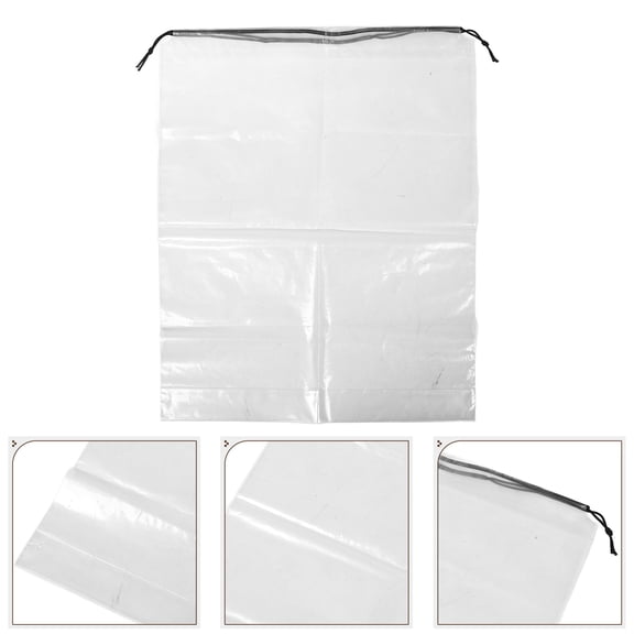 ORDDIART Security-Friendly Clear Bag for Stadium Events 1Pcs 17.7x21.7in