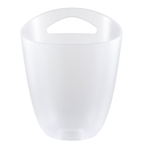 HEMOTON Transparent Ice Cube Bucket for Bar Use Large Capacity 3L Never Rust or Leak