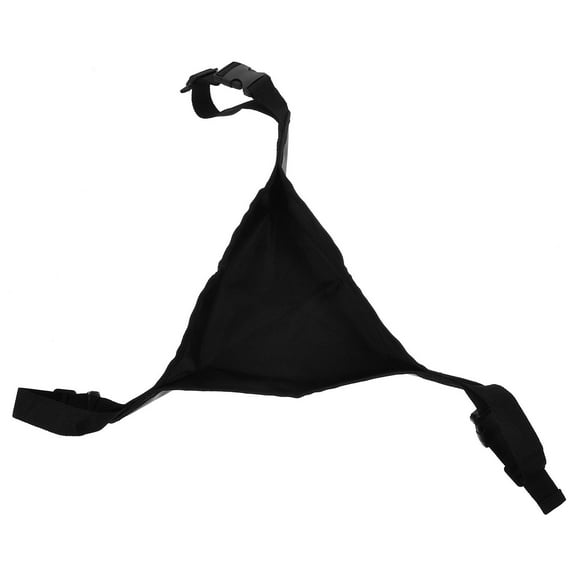 COOPHYA Triangular Base Tripod Weight Bag Black Nylon 1Pcs 13.56X13.56X0.79in