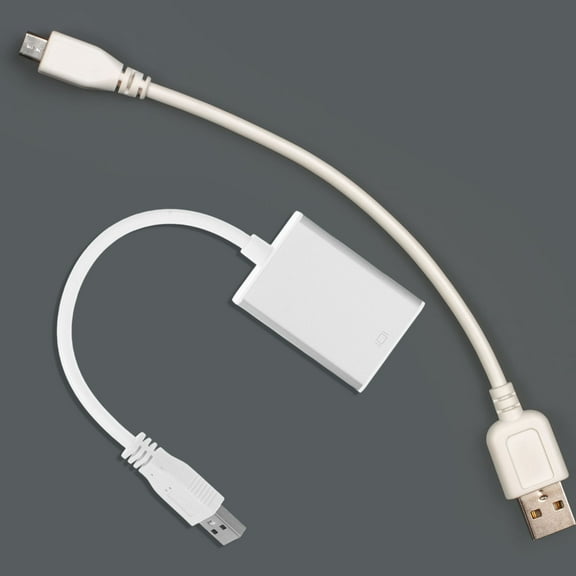 HEMOTON USB 3.0 to Video Cable Adapter Converter for PC Laptop HDTV TV