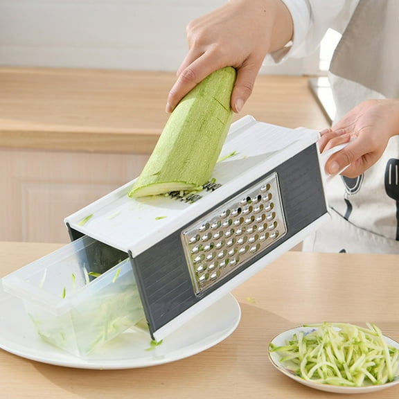 HEMOTON  Veggie Chopper Food Prep Gadget Assorted Color Grater