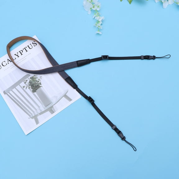 HEMOTON Vintage Narrow Camera Strap Set with Comfortable Anti- Design, Decompression Support, Universal Fit for Outdoor Photography