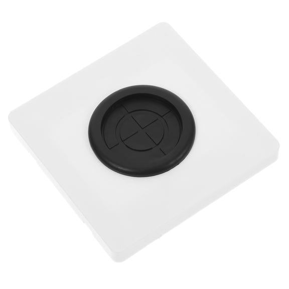 HEMOTON Decorative Wall Plate with 35mm Hole Diameter, Outlet Cover Plate, Plate, Cable Pass Through Wall Outlet Cover
