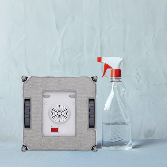 HEMOTON Washable Window Cleaning Cloths for Robot High Efficiency Grey Cloth 4 Pieces Fits Various Windows