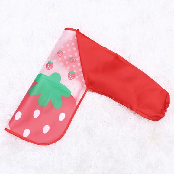 HEMOTON Waterproof Inside-out Washable Bib Cartoon Pattern Child Toddler