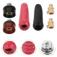 thumbnail image 1 of HEMOTON  Welder Quick Connector Replacement Welding Cable Panel Plug Socket, 1 of 8
