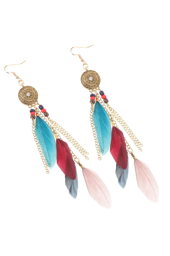 Western Style Earrings for Women Dangle Vintage Jewelry Women's Miss