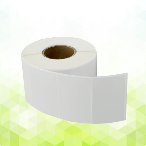 HEMOTON White Blank Labels for Printer Made of Copper Plate Perfect for Barcode Address and Shipping Labels 1000 Pcs