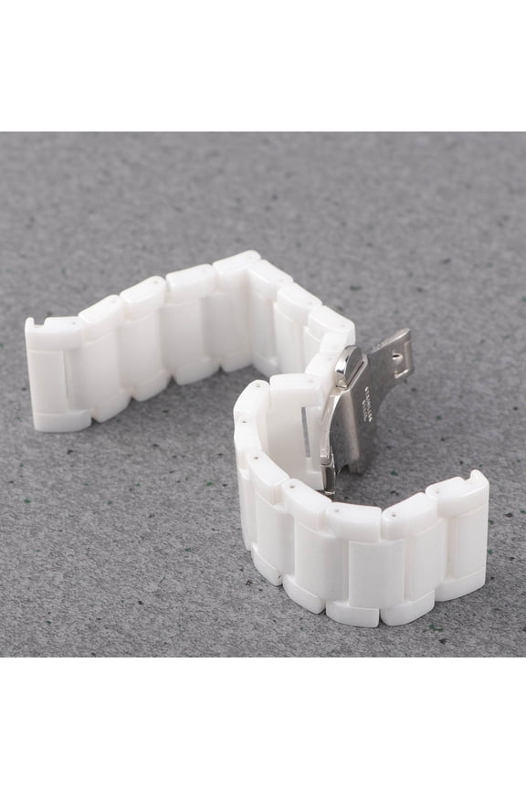 White Watch Strap Fashionable Accessory Easy to Match Band Man