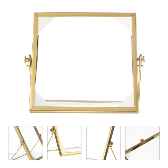 HEMOTON Window Embossed Photo Frame Living Room Decor Pressed Flower Office