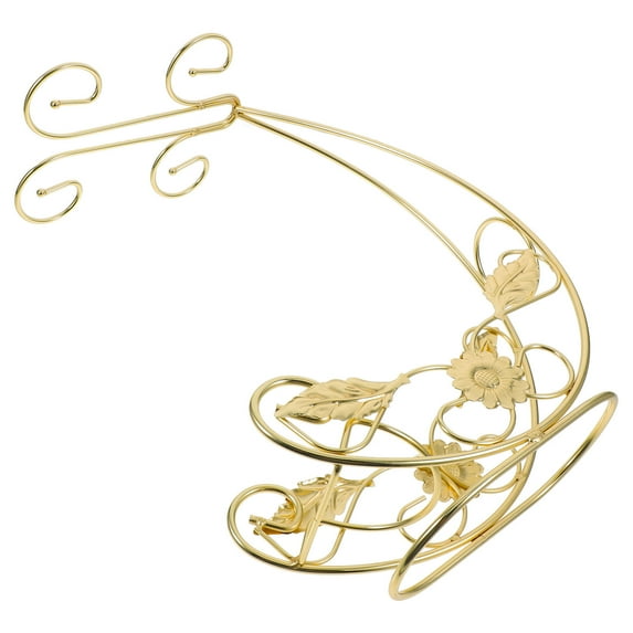 HEMOTON Wine Glass Rack Red Wine Glass Hanging Stand Wine Glass Rack Countertop Cup Stand