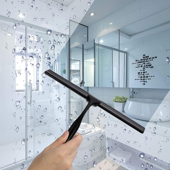 HEMOTON  Wiper Window Squeegee Car Windshield Cleaner Tool Automotive Black