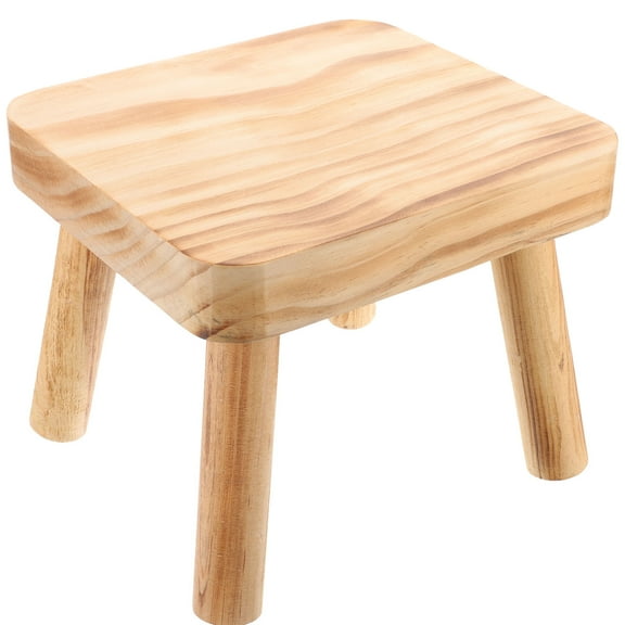 Hytrove Wood Step Stool Assorted Color 1Pack 9.82X9.16X7.86in