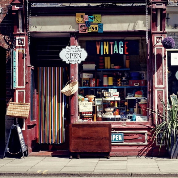 HEMOTON Wooden Double-Sided Open and Closed Sign for Business, Hanging Door Decor, 6.3 x 9.4 Inches