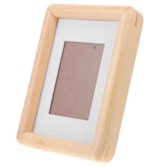HEMOTON Wooden Picture Frame for Home Decor Multi Color Lightweight with Exquisite Craftsmanship 4x6 Inches