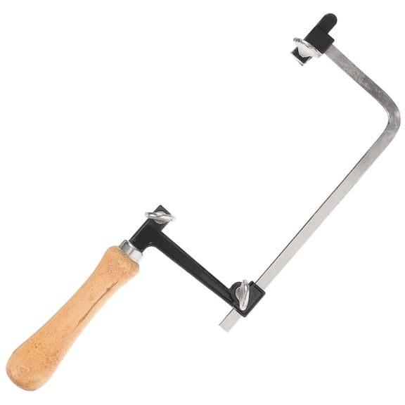 EXHUMKY Compact Lightweight Jewelry Hacksaw Bow Tool for DIY Jewelry Making and Woodworking