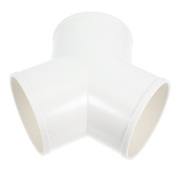 HEMOTON Y Duct Connector 3 Way Duct Splitter For Pvc Exhaust Fan Dryer Vent Hose Split Ventilation Intake Outlet