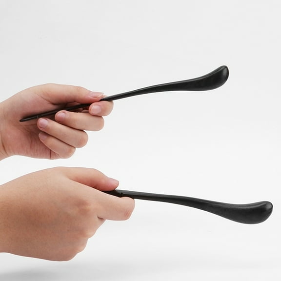 SOPOTUTU 1Pair Black Wood Dulcimer Mallets Yangqin Sticks for Home Practice