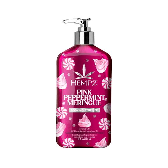 HEMPZ PINK PEPPERMINT MERINGUE MOISTURIZER 17OZ