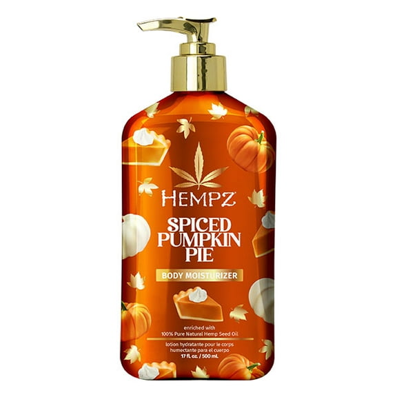 HEMPZ SPICED PUMPKIN PIE BODY MOISTURIZER 17OZ